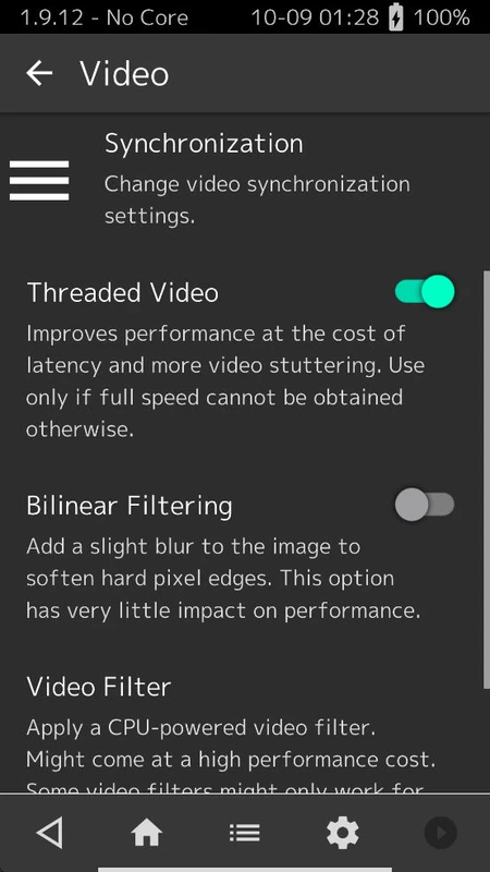 Video Synchronization, Threaded Video and bilinear filtering